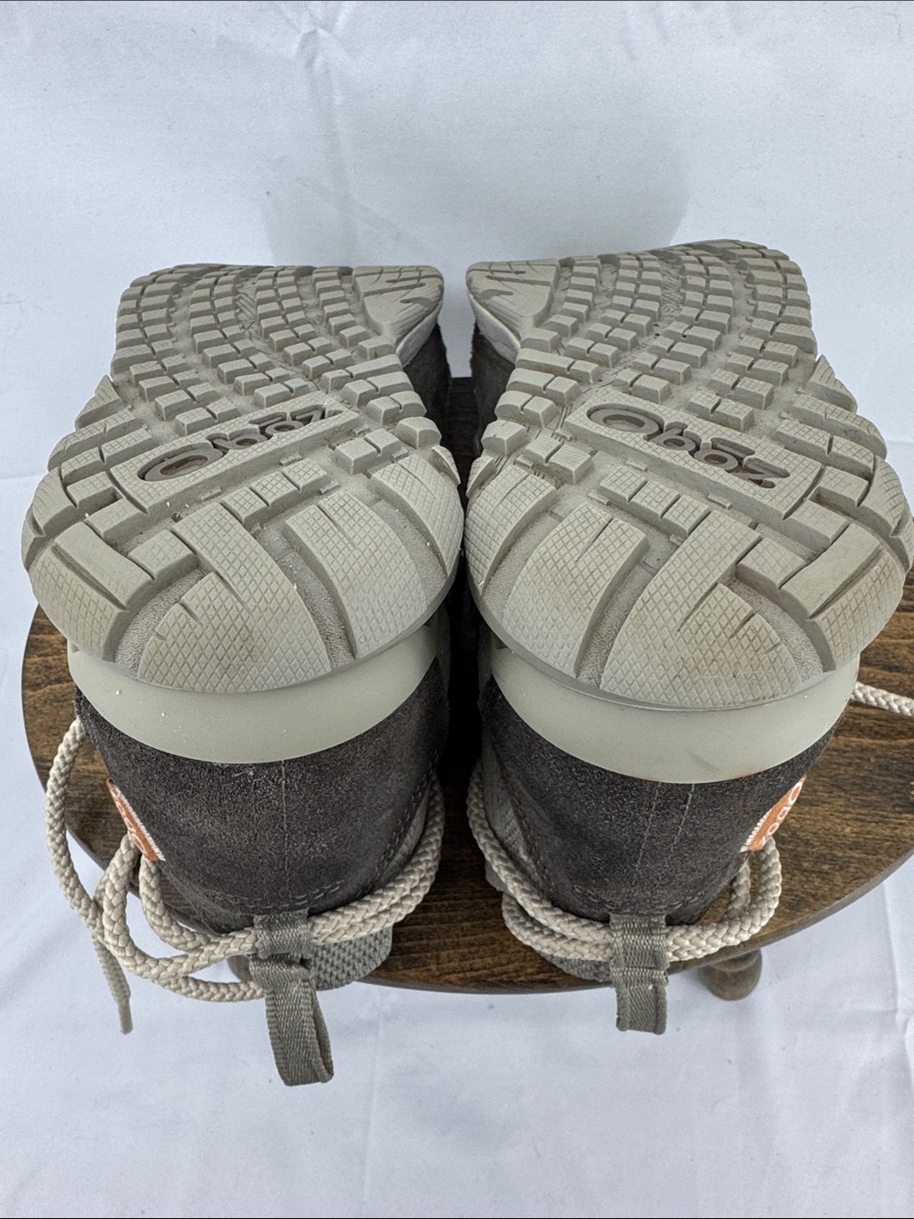 Oboz Womens Lena Mid Athletic Boots, Light Gray Knit, sz 8.5 - Picture 14 of 14